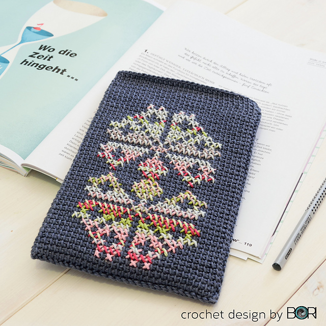 Black Carnation iPad Case - 016