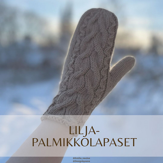 Lilja-palmikkolapaset