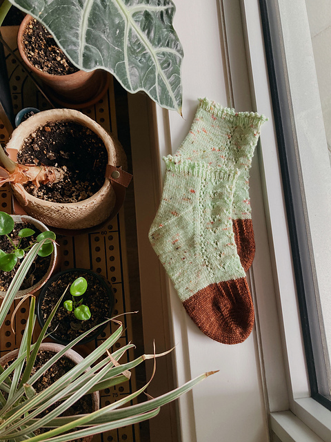 Spring Sprout Socks