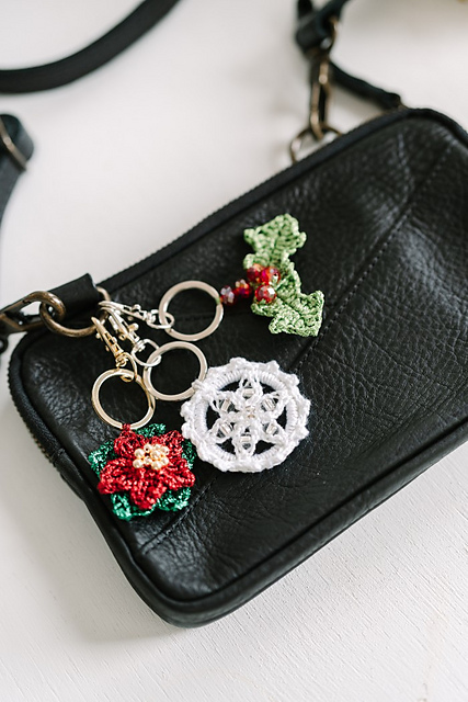 Holiday Trio Bag Charms