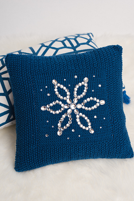 Royal Rhinestone Pillow