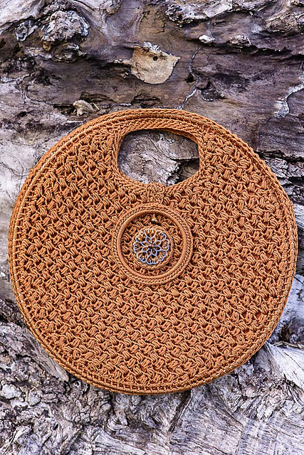 Copper Mandala Bag