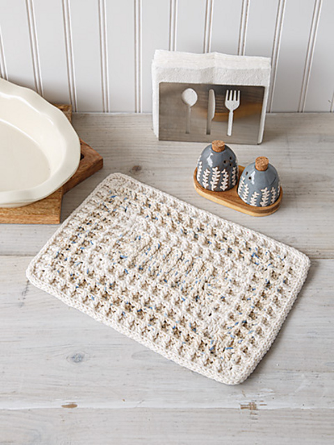 Rectangle Waffle Stitch Hot Pad