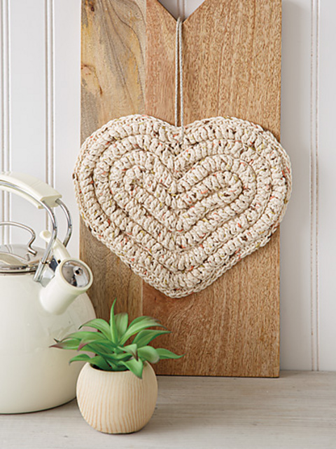 Textured Heart HotPad