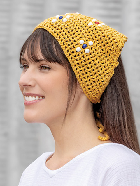 Beaded Summer Bandana