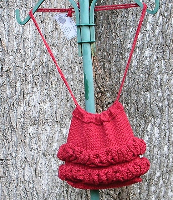 Double Ruffle Handbag