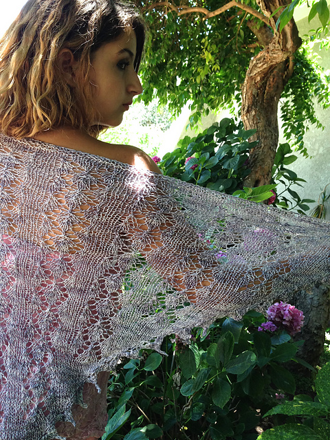 Renee's Calm Lace Shawl