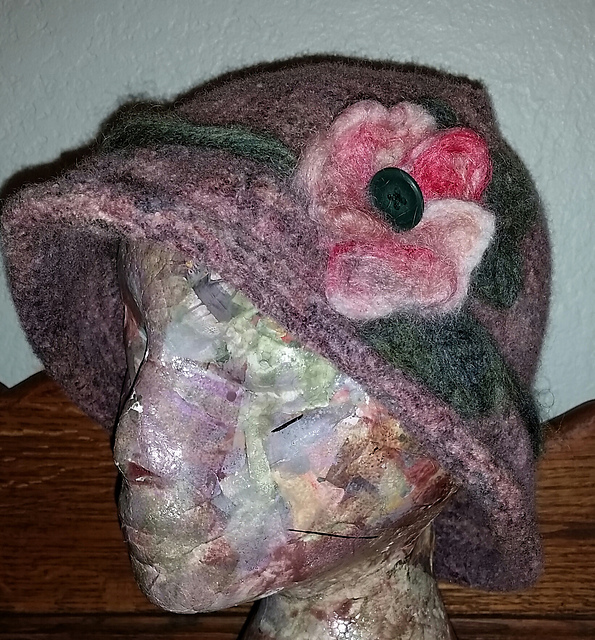 Gwynn Vintage Felted Hat