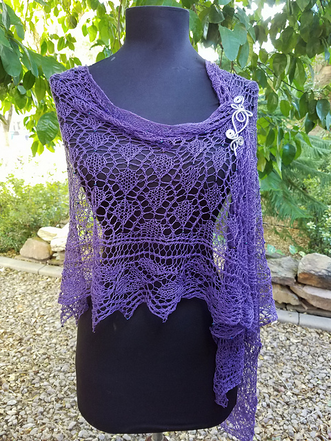 Heather - Lace Shawl