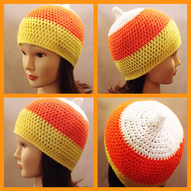 Candy Corn Beanie