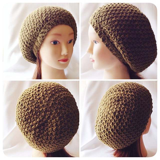 Honeycomb Slouchy Tam