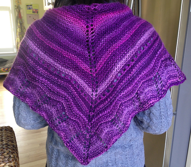 Haiku Blessings Shawl