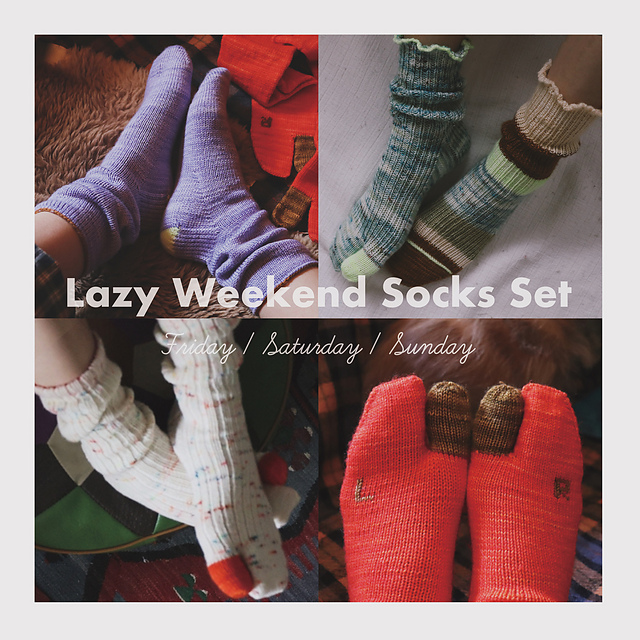Lazy Weekend Socks Set