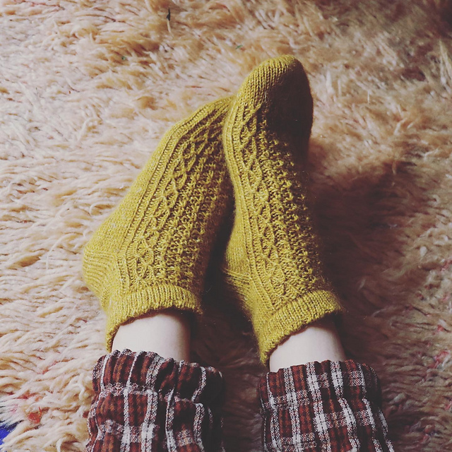 Cream Tea Socks