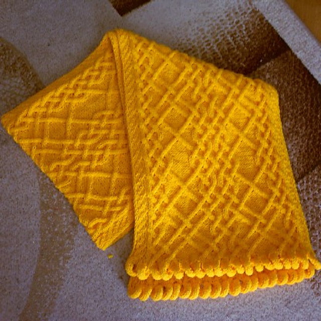 Sunset shawl