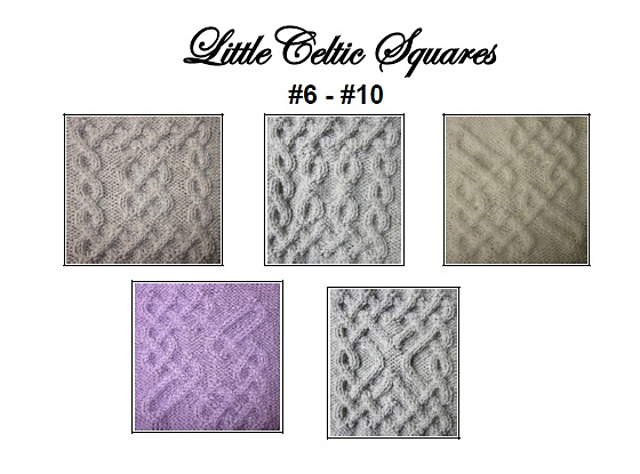 Celtic Little Squares (#6 - #10)