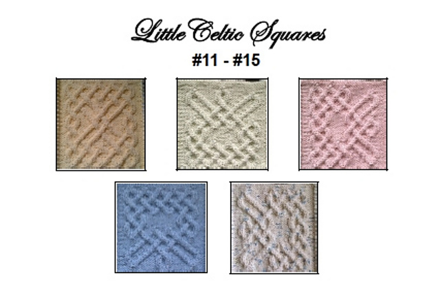 Celtic Little Squares (#11 - #15)
