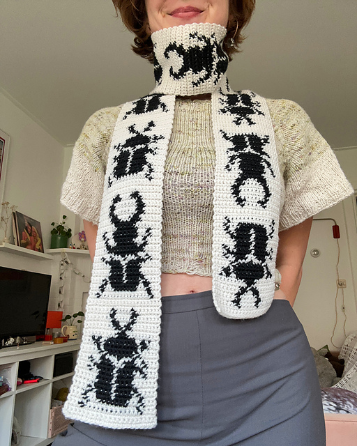 ✧ Beetle scarf ✧