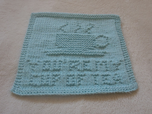 You're My Cup of Tea dishcloth