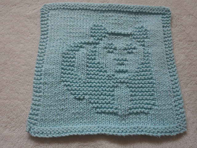 Panda Dishcloth