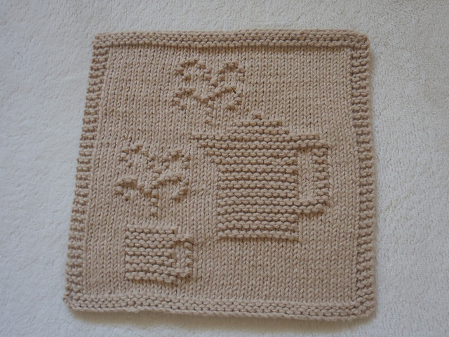 Coffee is Served Dishcloth