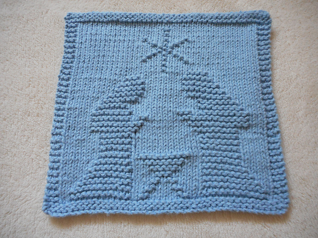 Nativity Dishcloth