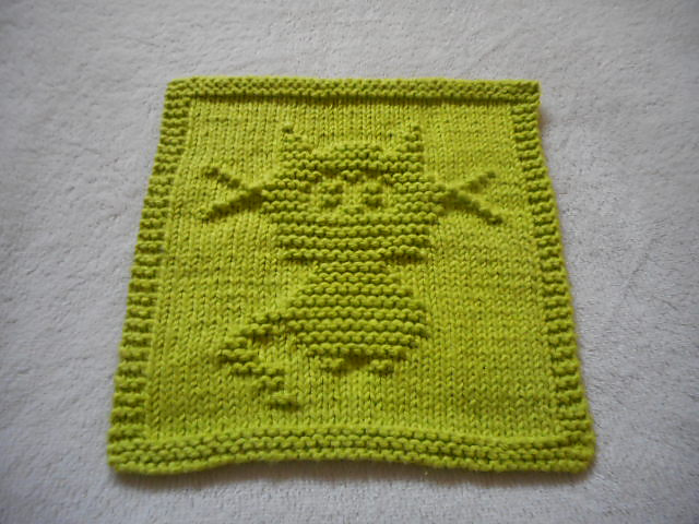 Little Kitty Dishcloth