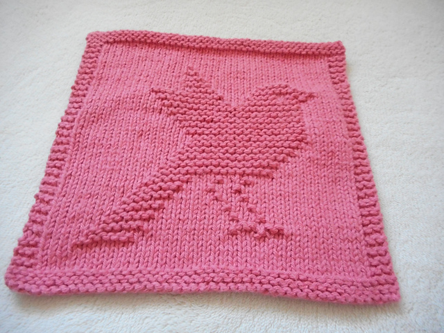 Quilter's Bird Dishcloth
