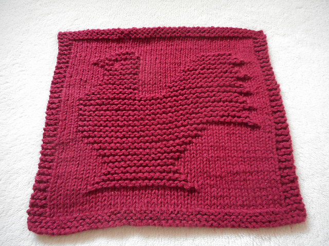 Quilter's Chicken Too Dishcloth