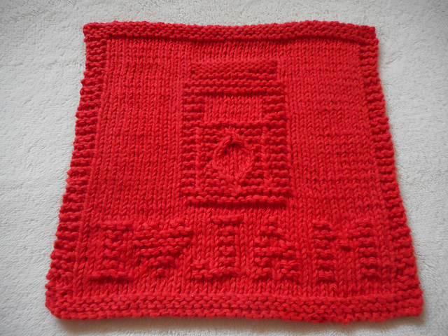 I Love Jam Dishcloth