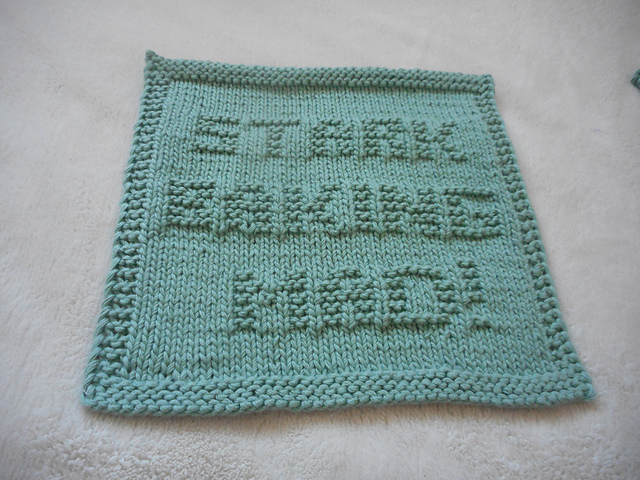 Stark Baking Mad Dishcloth