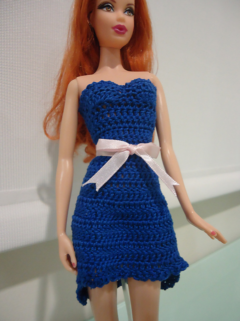 Barbie High Low Cocktail Dress