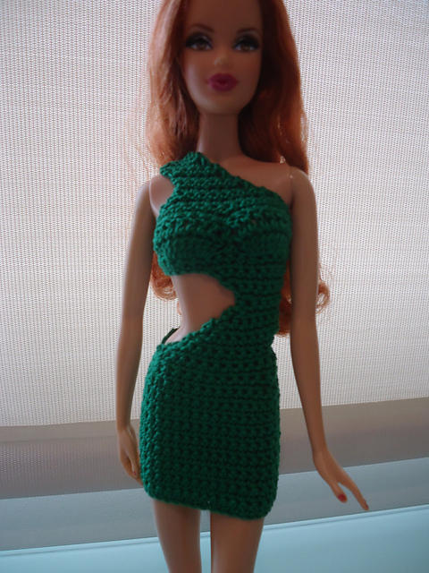 barbie one shoulder dress Barbie One Shoulder Dress Fashion with Gold Accessories 2009 Mattel R4261  NRFP
