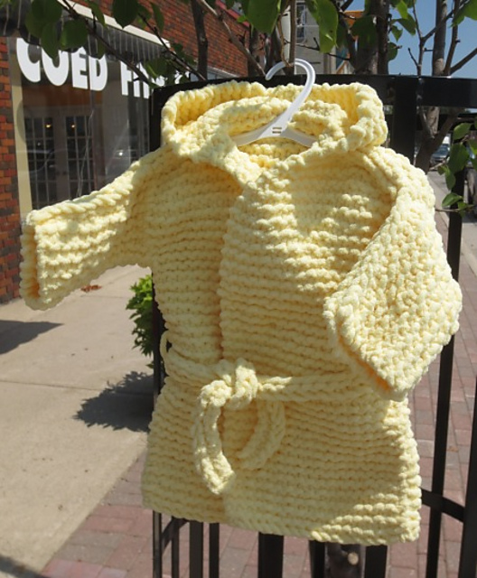 Squishy Baby Bathrobe