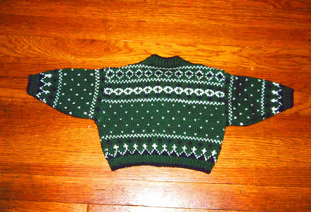 Norwegian Style Cardigan and Hat