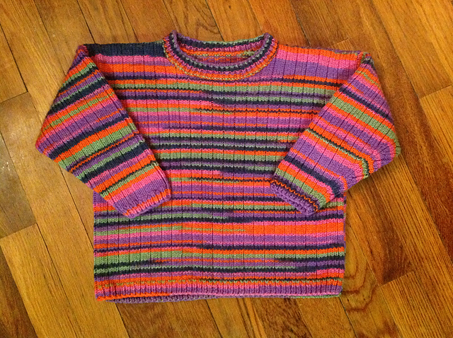 4945 Child's Ribbed Sweater