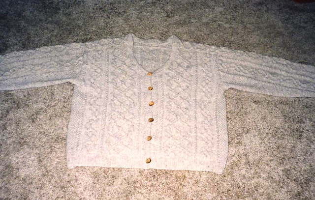 #10 Cabled Cardigan