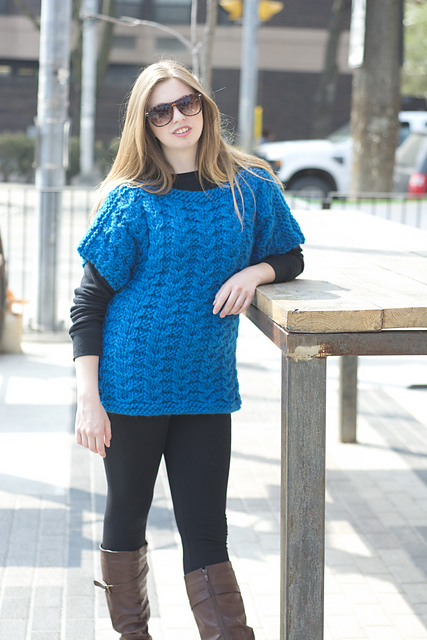 Faux Cable Tunic