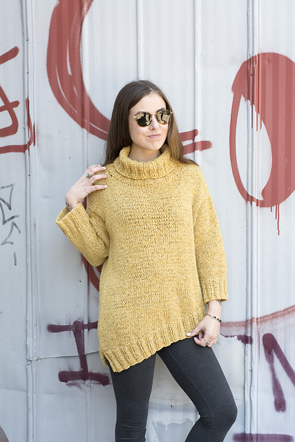 Slanted Pullover