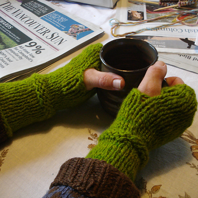 Handspun Gauntlets