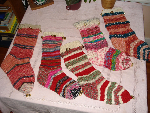 Handspun Christmas Stockings