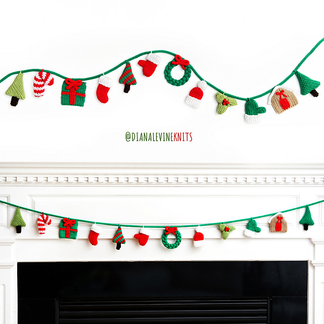 Christmas Garland & Ornament Set