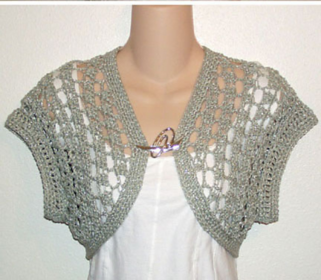 Green and Gold Shrug