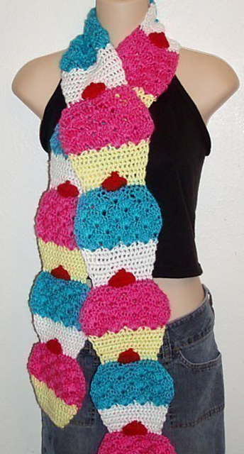 Delicious Cupcake Scarf