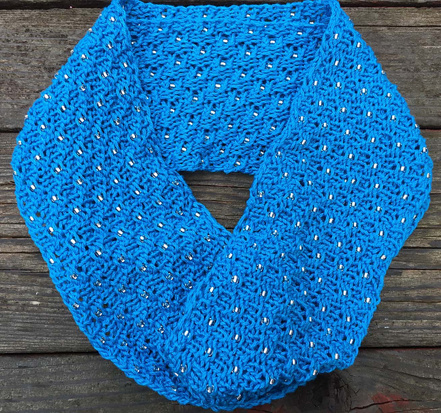 Easy Beaded Cowl