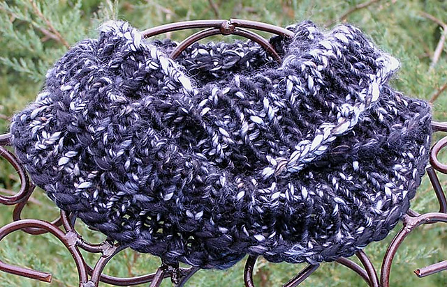 Rib Stitch Chunky Moebius
