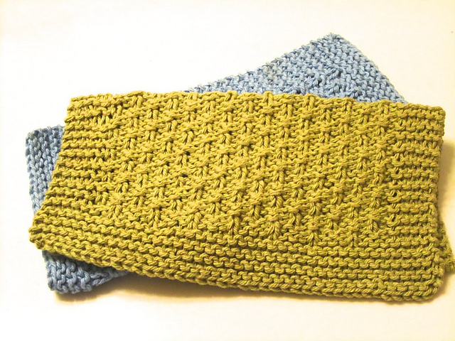Sufficiently Nubby Dishcloth Take 3