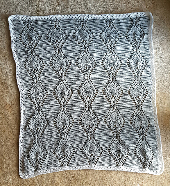 Pineapple Afghan #2454-237