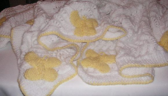 Butterfly Baby Blanket