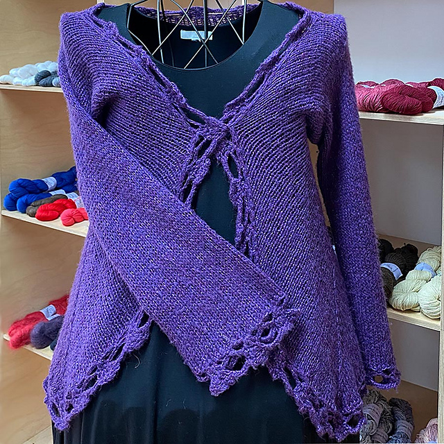 Jacke / Cardigan *WinterVeilchen*